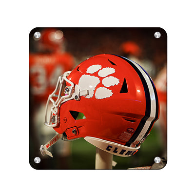 Clemson Tigers - Clemson Helmet - College Wall Art #Metal