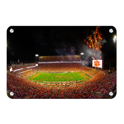 Clemson Tigers - Clemson Memorial Stadium - College Wall Art #Metal