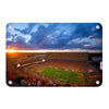 Clemson Tigers - Sunset Over Memorial Stadium - 
College Wall Art #Metal