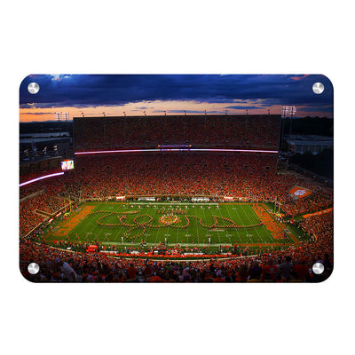 Clemson Tigers - Tigers in Death Valley - College Wall Art #Metal