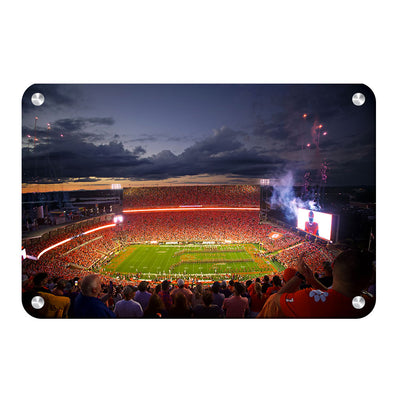 Clemson Tigers - Clemson 4th Quarter - College Wall Art #Metal