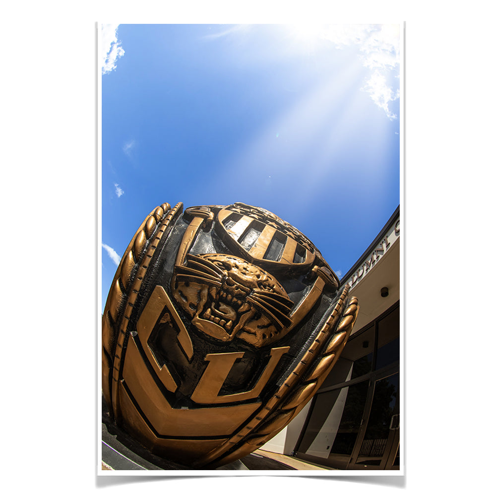 Clemson Tigers - CU Ring - College Wall Art #Canvas