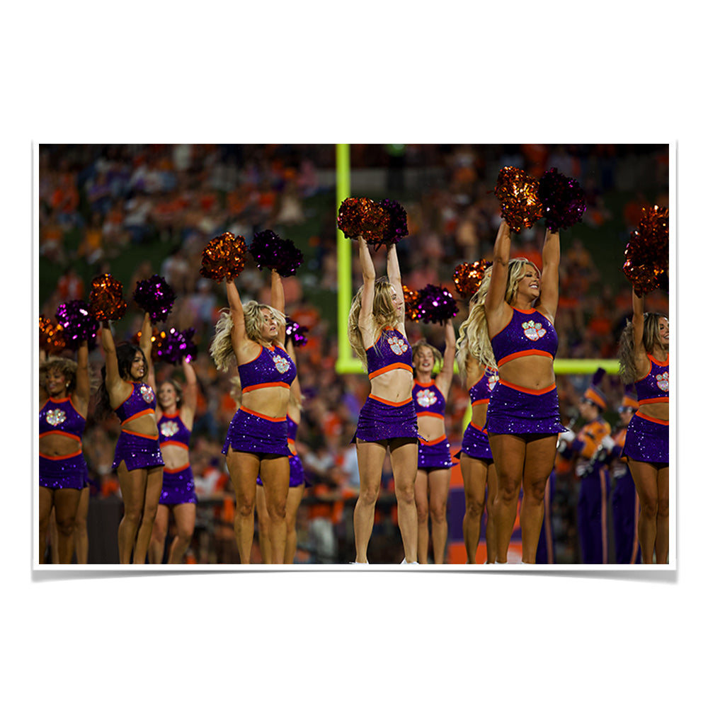 Clemson Tigers - Clemson Cheer - College Wall Art #Canvas 