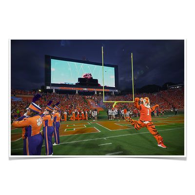 Clemson Tigers - Entering Howard Field - College Wall Art #Poster