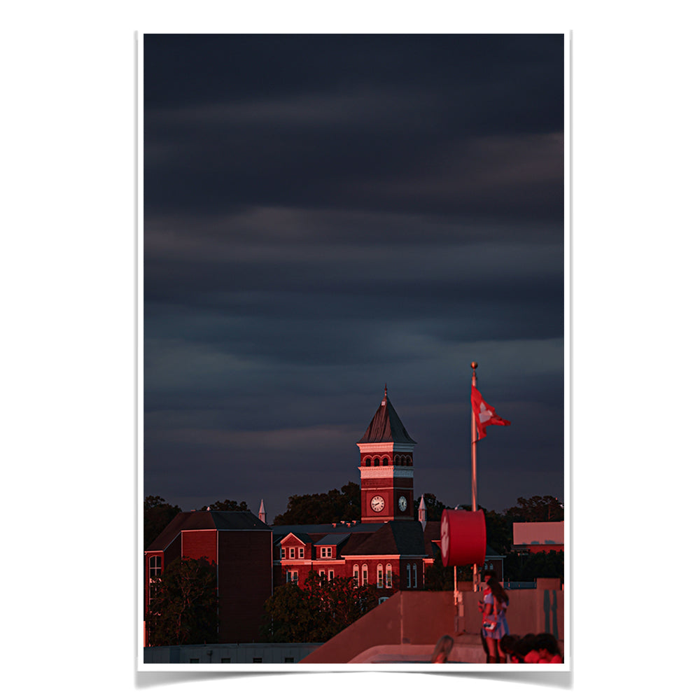 Clemson Tigers - Old Man Last Light - College Wall Art #Canvas