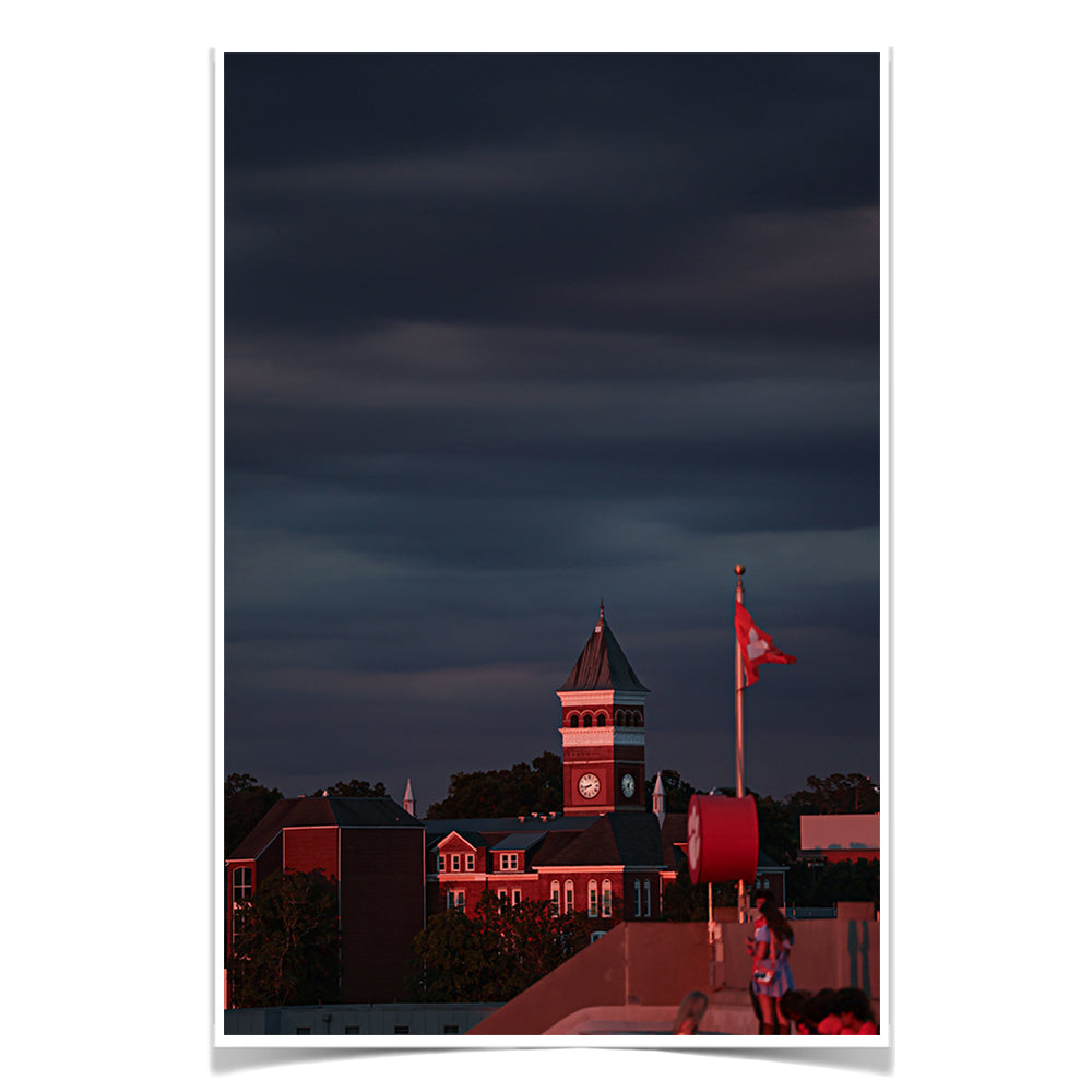 Clemson Tigers - Old Man Last Light - College Wall Art #Canvas