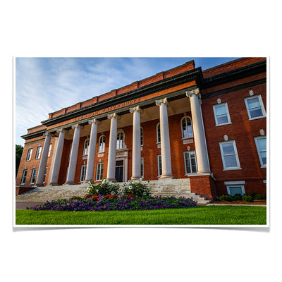 Clemson Tigers - Sikes Hall - College Wall Art #Poster