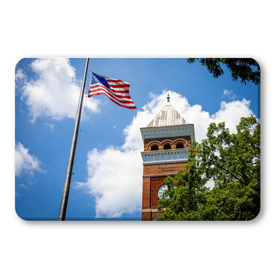 Clemson Tigers - Tillman Hall Flag - College Wall Art #PVC