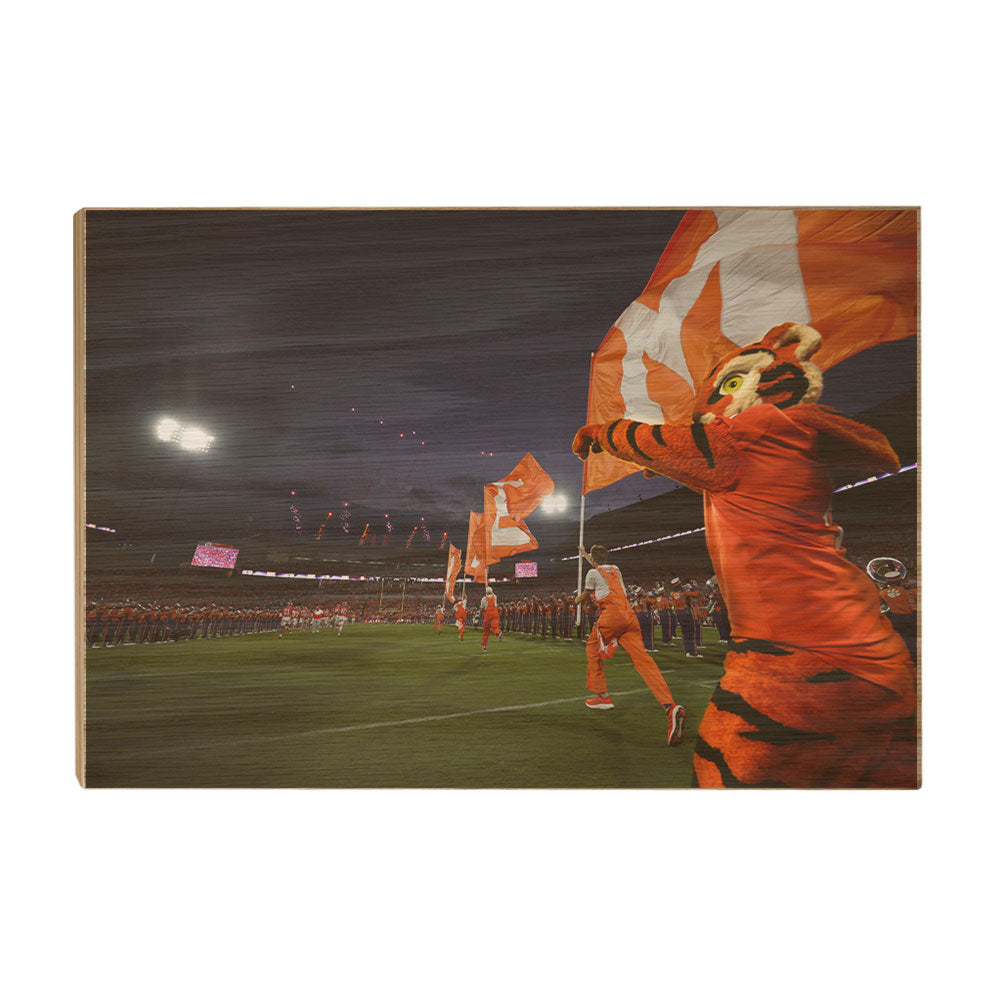 Clemson Tigers - Enter Clemson Tigers - College Wall Art #Canvas