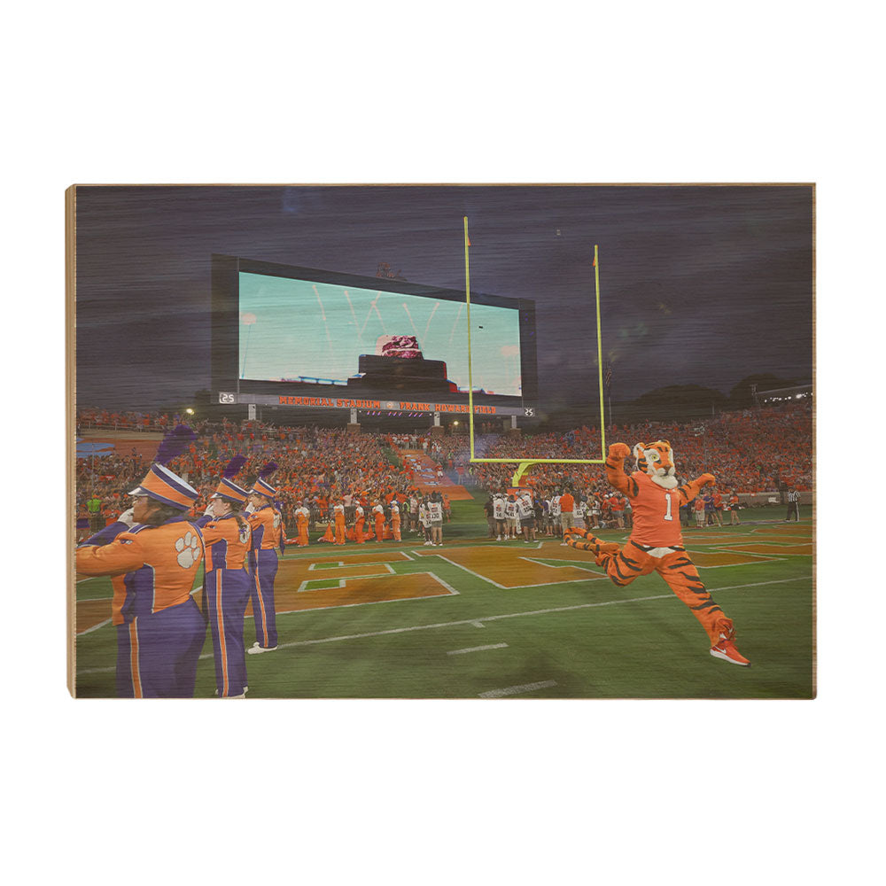 Clemson Tigers - Entering Howard Field - College Wall Art #Canvas 