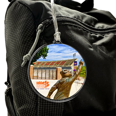 Clemson Tigers - Solid Orange Ornament & Bag Tag