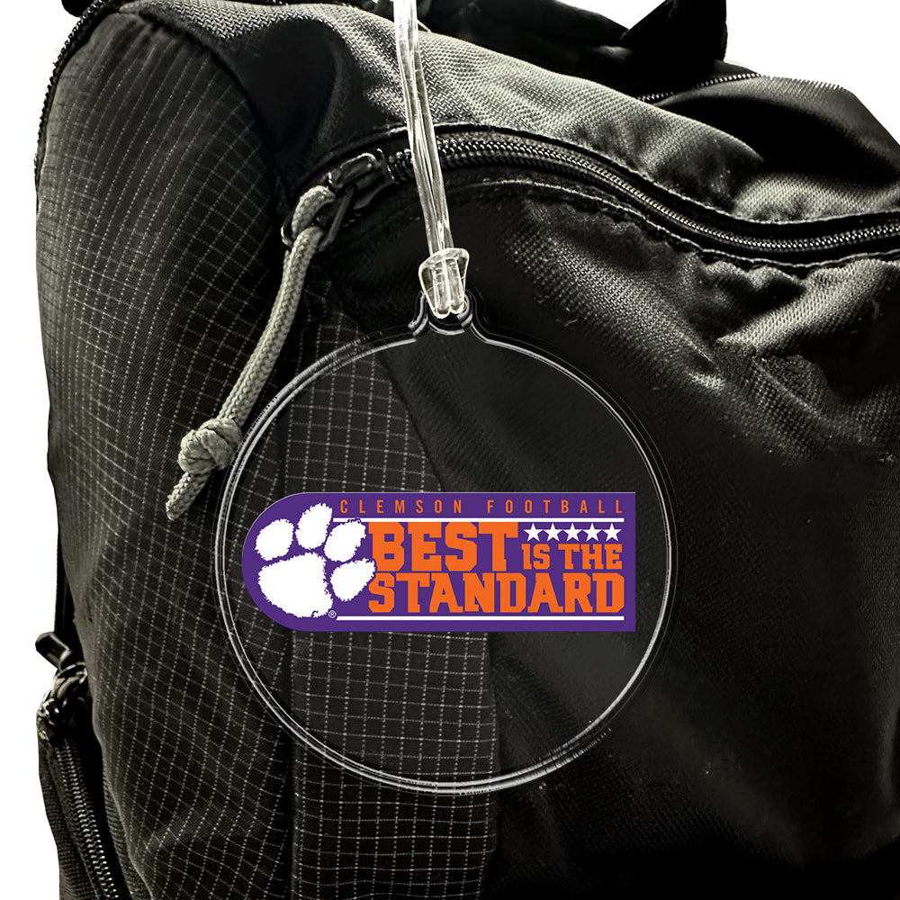Clemson Tigers - Best is the Standard Orange and Purple Ornament & Bag Tag