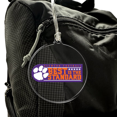 Clemson Tigers - Best is the Standard Orange and Purple Ornament & Bag Tag