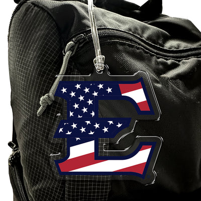 ETSU Bucs - ETSU Stars & Stripes Ornament & Bag Tag