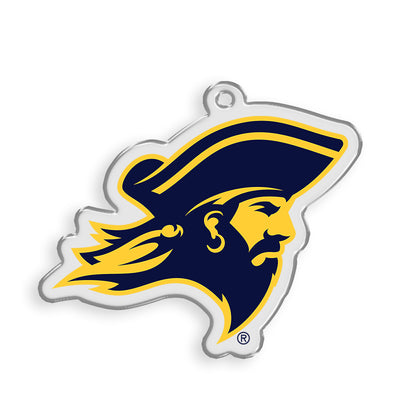 ETSU Bucs - Buccaneer Ornament & Bag Tag