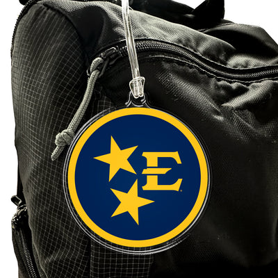 ETSU - Tri Star Bucs Ornament & Bag Tag