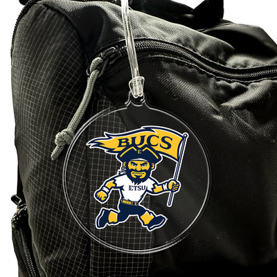 ETSU Bucs - Bucky Spirit Ornament & Bag Tag