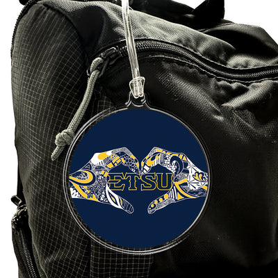 ETSU Bucs - Kelsey Montague ETSU Ornament & Bag Tag