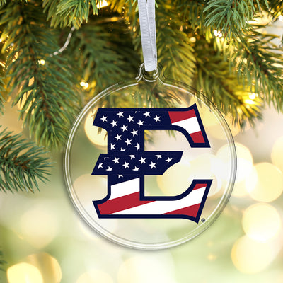 ETSU Bucs - ETSU Stars & Stripes Ornament & Bag Tag