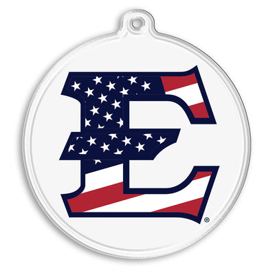 ETSU Bucs - ETSU Stars & Stripes Ornament & Bag Tag