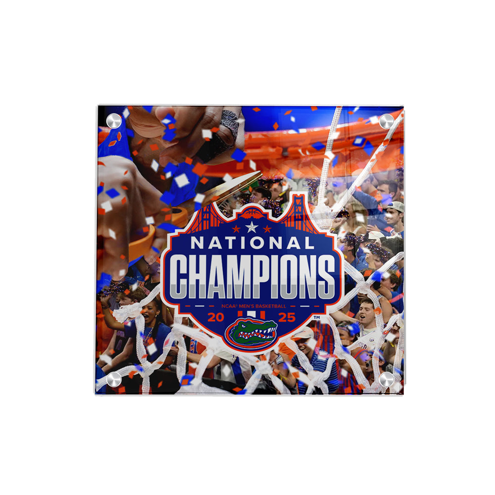 Florida Gators - Florida Gators NCAA Men's Basketball National Champions - College Wall Art #Canvas