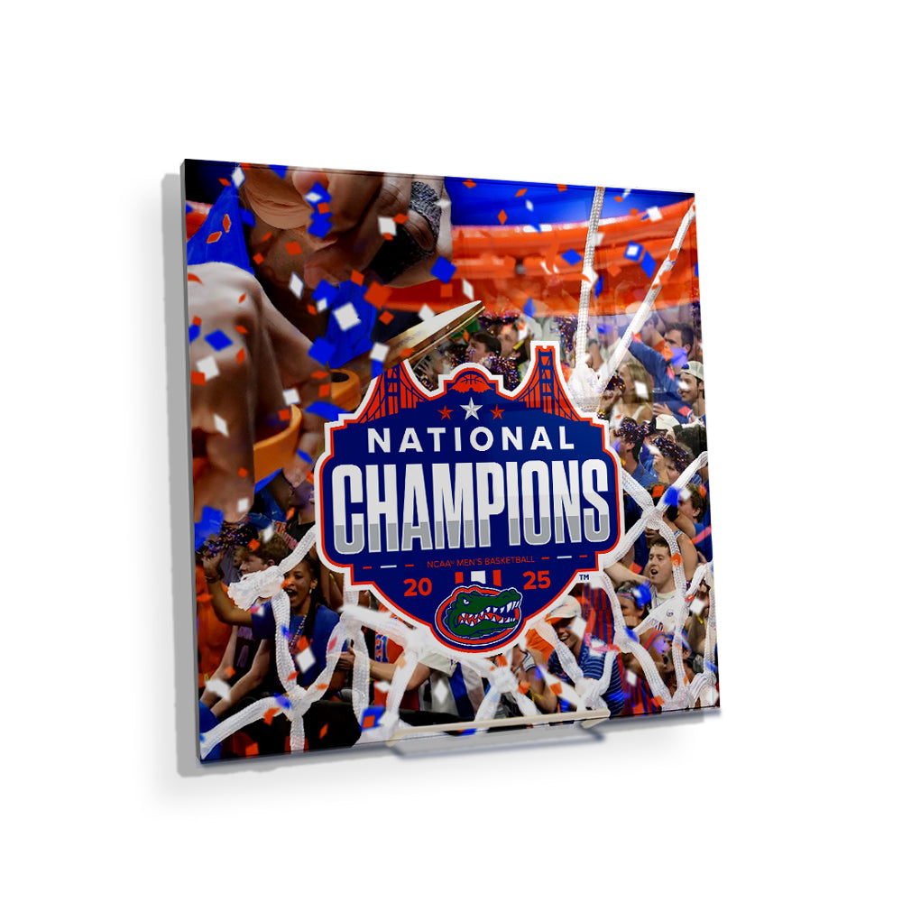 Florida Gators - Florida Gators NCAA Men's Basketball National Champions - College Wall Art #Canvas