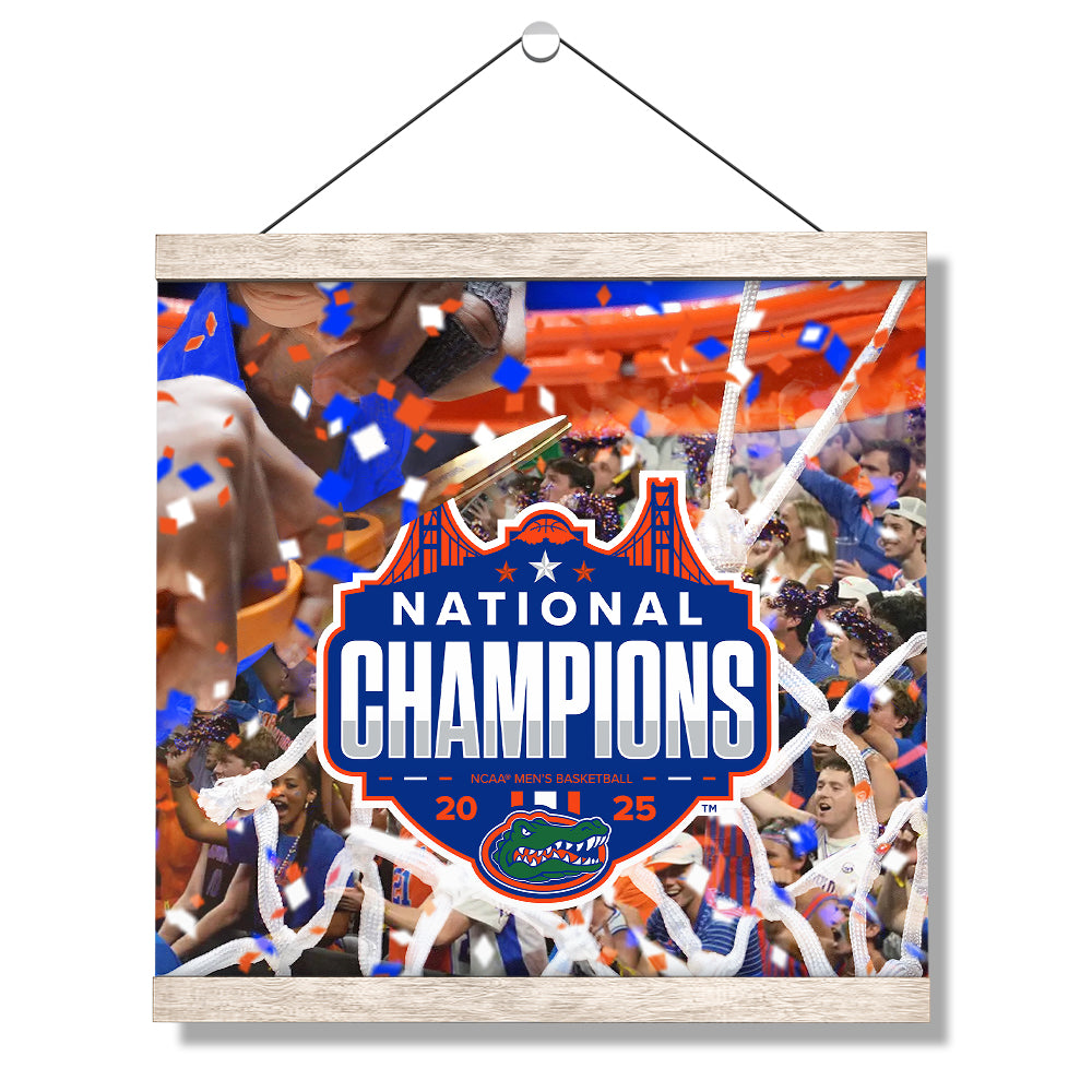 Florida Gators - Florida Gators NCAA Men's Basketball National Champions - College Wall Art #Canvas