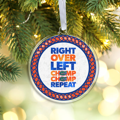 Florida Gators - Gator Chomp 2026 Christmas Ornament