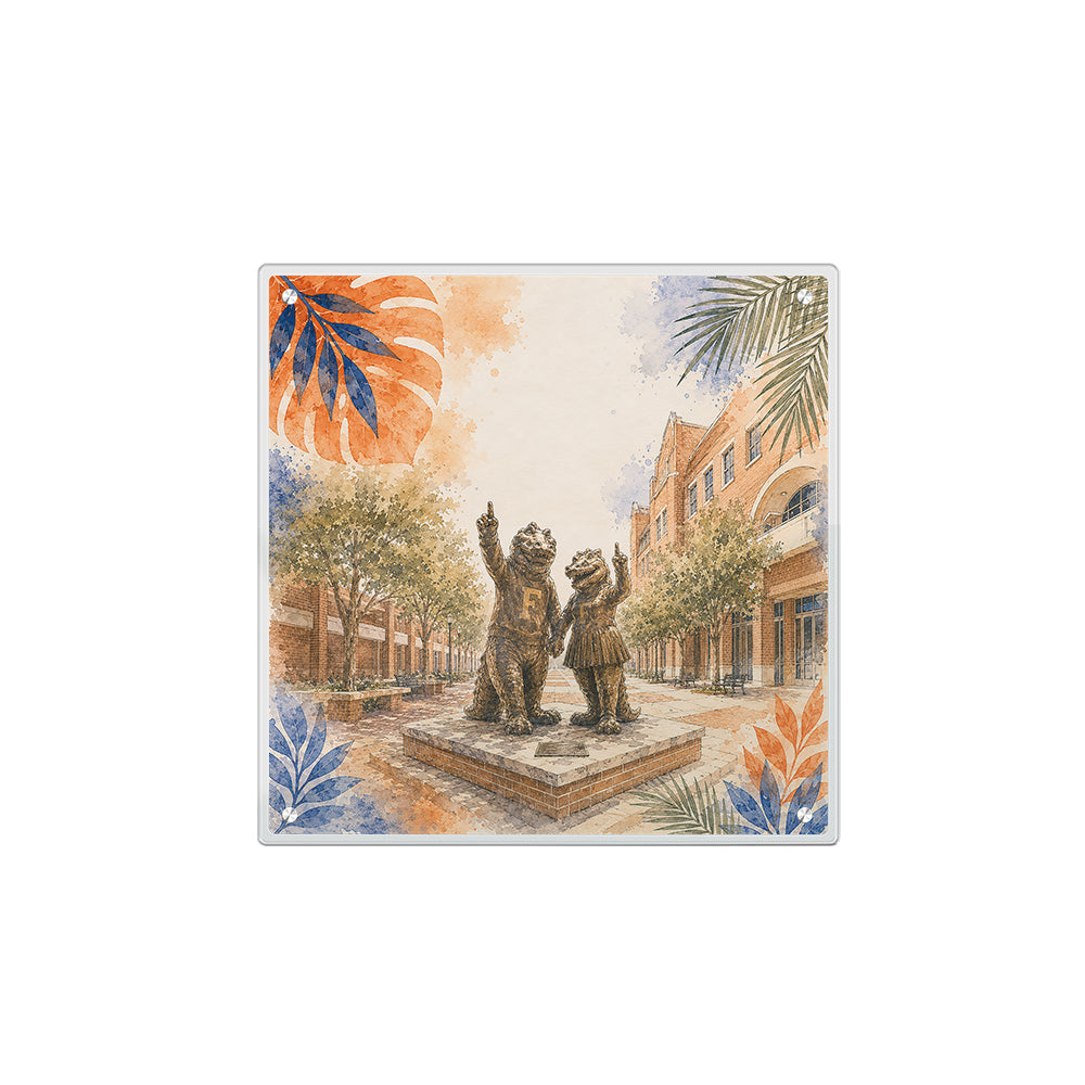 Florida Gators - Campus Mascot Statue - College Wall Art #Canvas
