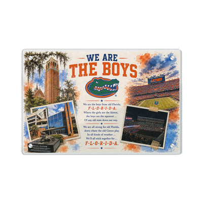 Florida Gators - We are the Boys from Old Florida - College Wall Art #Acrylic