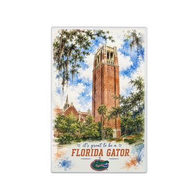 Florida Gators - It's  Great to be a Florida Gator Bell Tower - College Wall Art #Acrylic