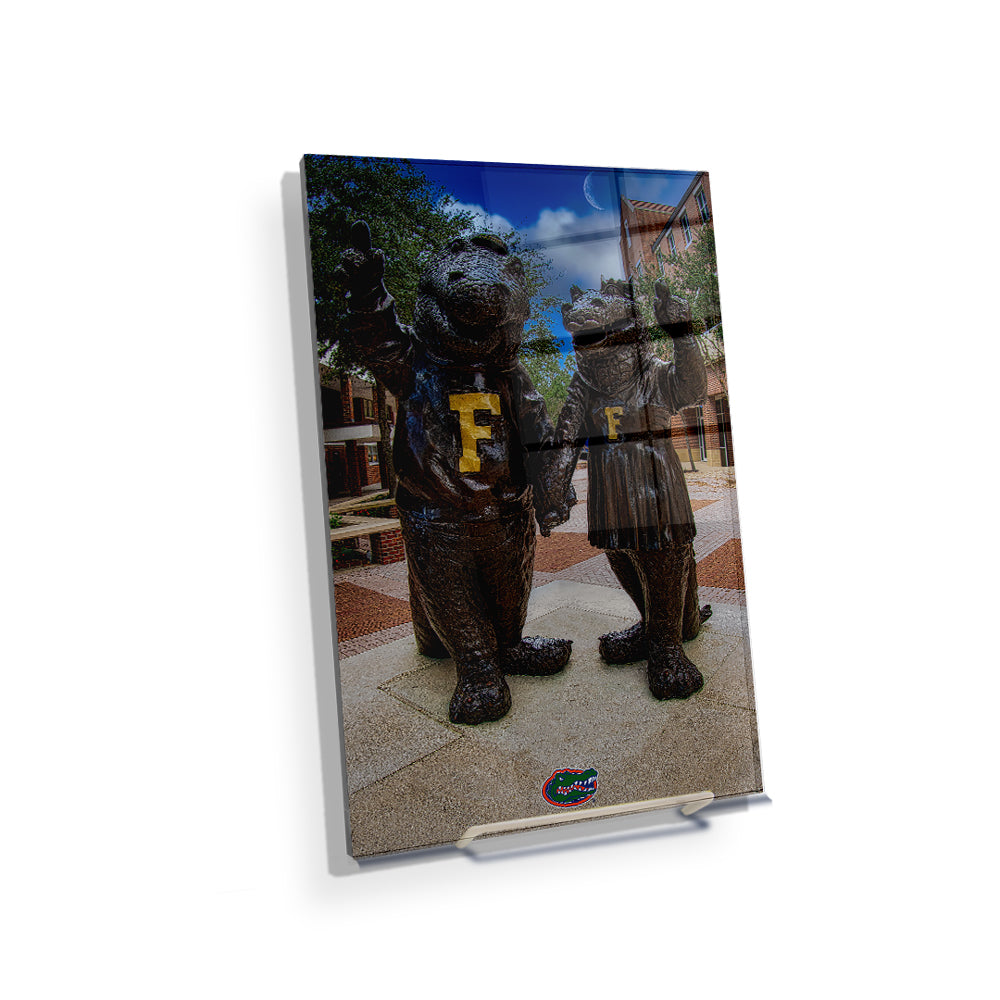 Florida Gators - Albert and Alberta - College Wall Art #Canvas