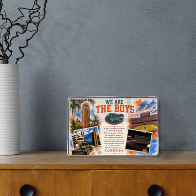 Florida Gators - We are the Boys from Old Florida - College Wall Art #Acrylic Mini