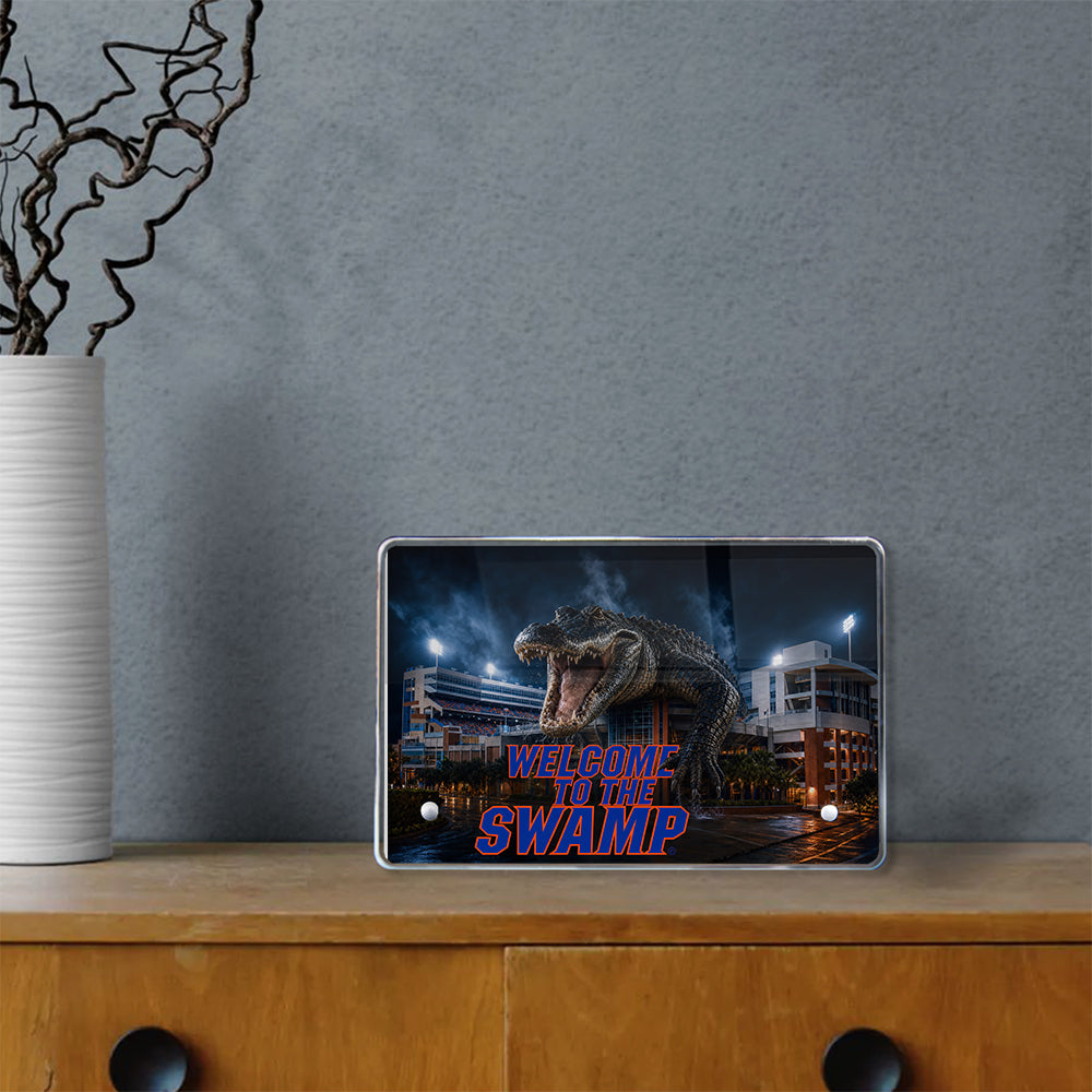 Florida Gators - Welcome to the Swamp - College Wall Art #Canvas