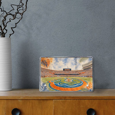 Florida Gators - Gators Game Day at Ben Hill Griffin Stadium - College Wall Art #Acrylic Mini