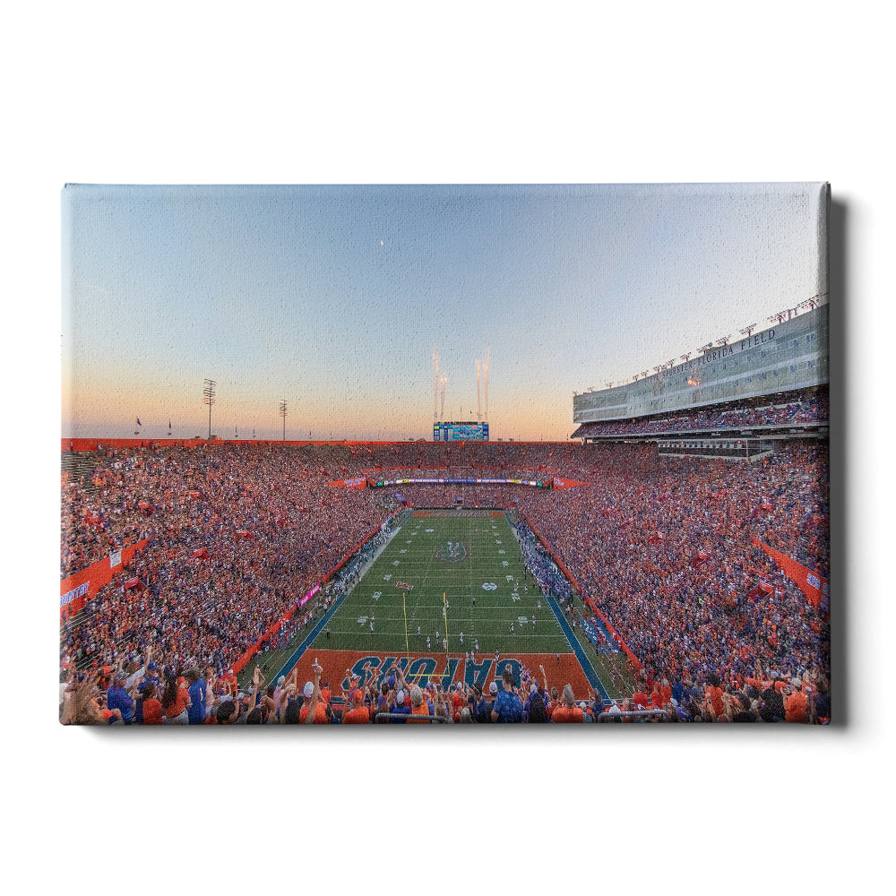 Florida Gators - Gators Score - College Wall Art #Canvas