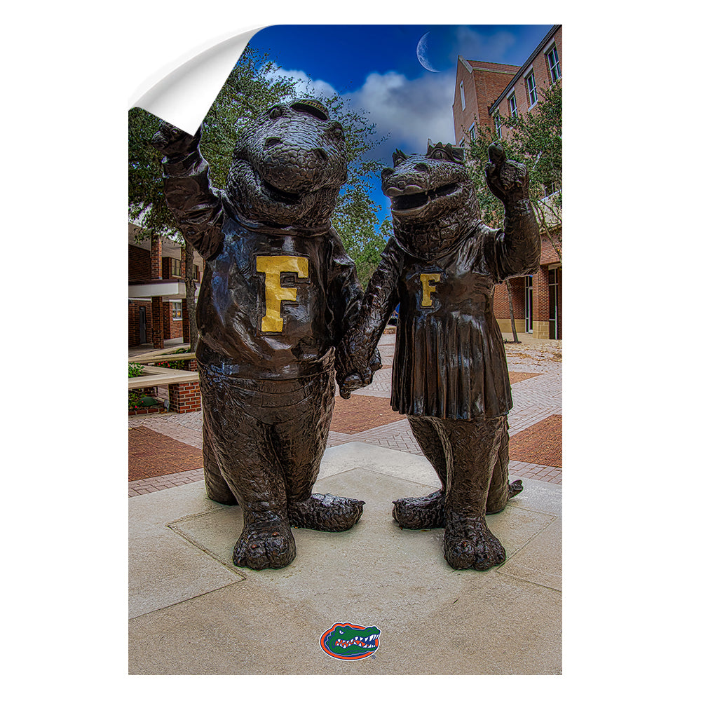 Florida Gators - Albert and Alberta - College Wall Art #Canvas