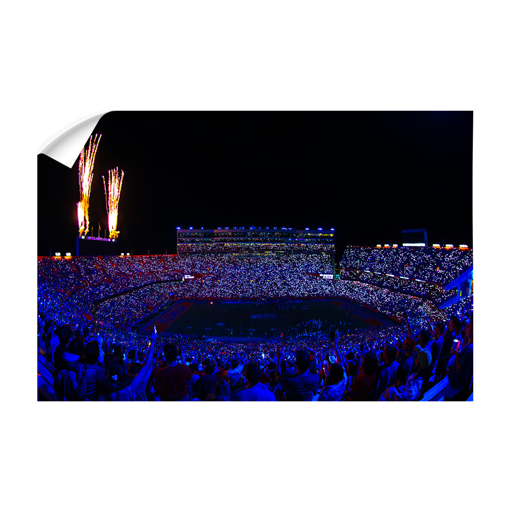 Florida Gators - Blue - College Wall Art #Canvas