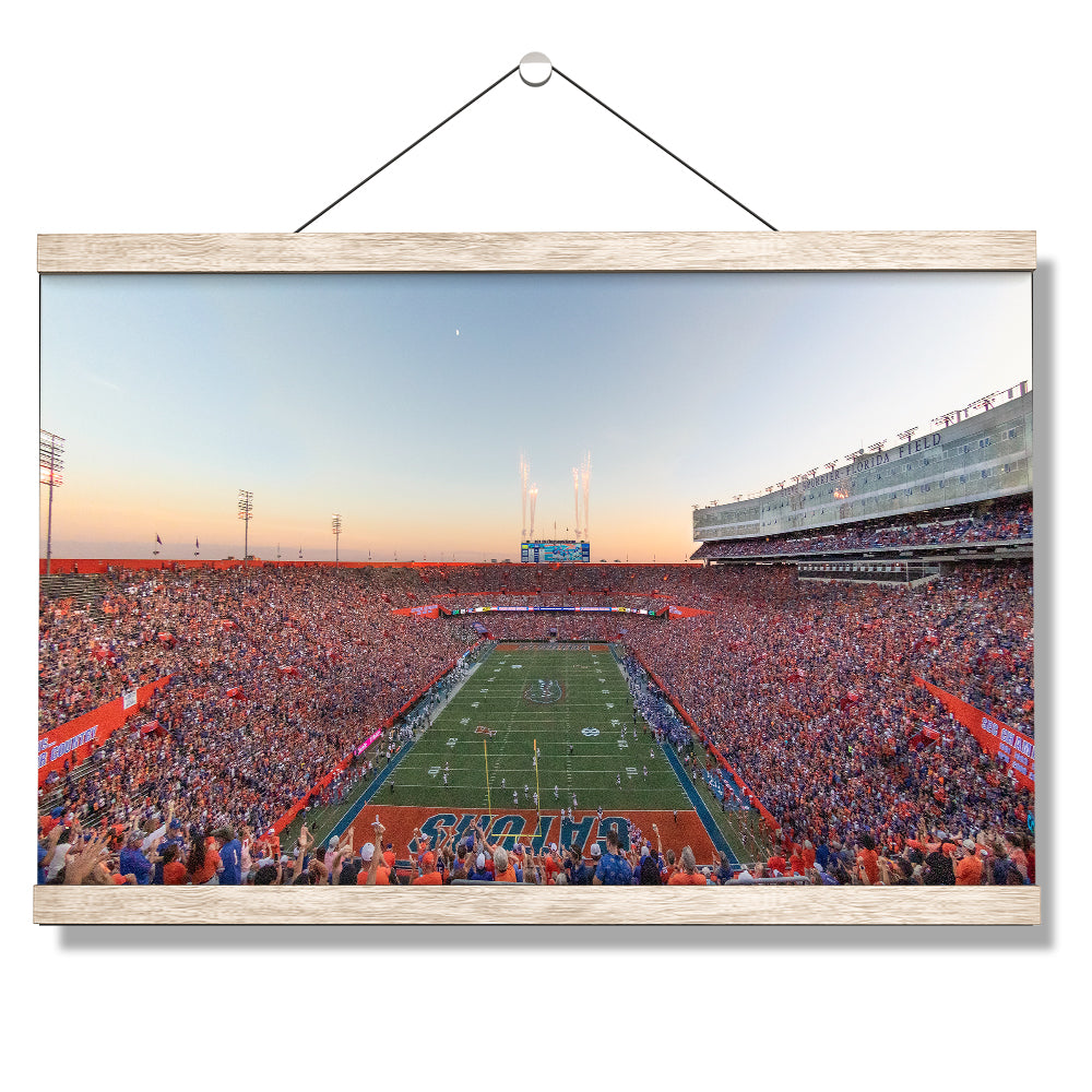 Florida Gators - Gators Score - College Wall Art #Canvas