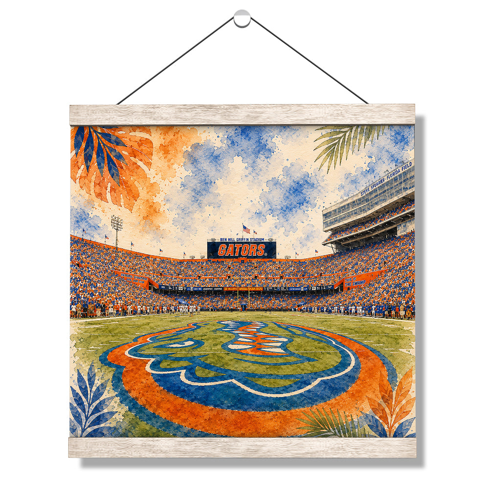 Florida Gators -Gators Game Day at Ben Hill Griffin - College Wall Art #Canvas