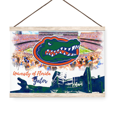 Florida Gators - University of Florida Gator - College Wall Art #Hanging Canvas