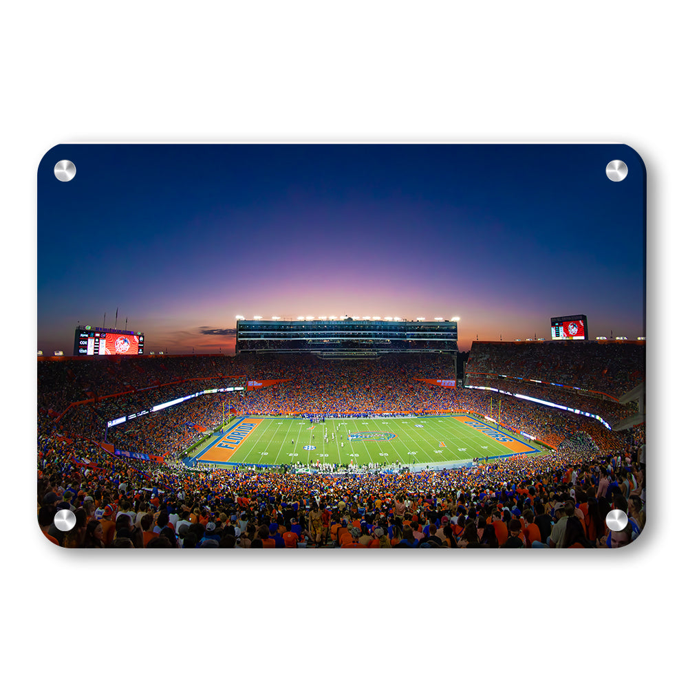 Florida Gators - Swamp Sunset - College Wall Art #Canvas
