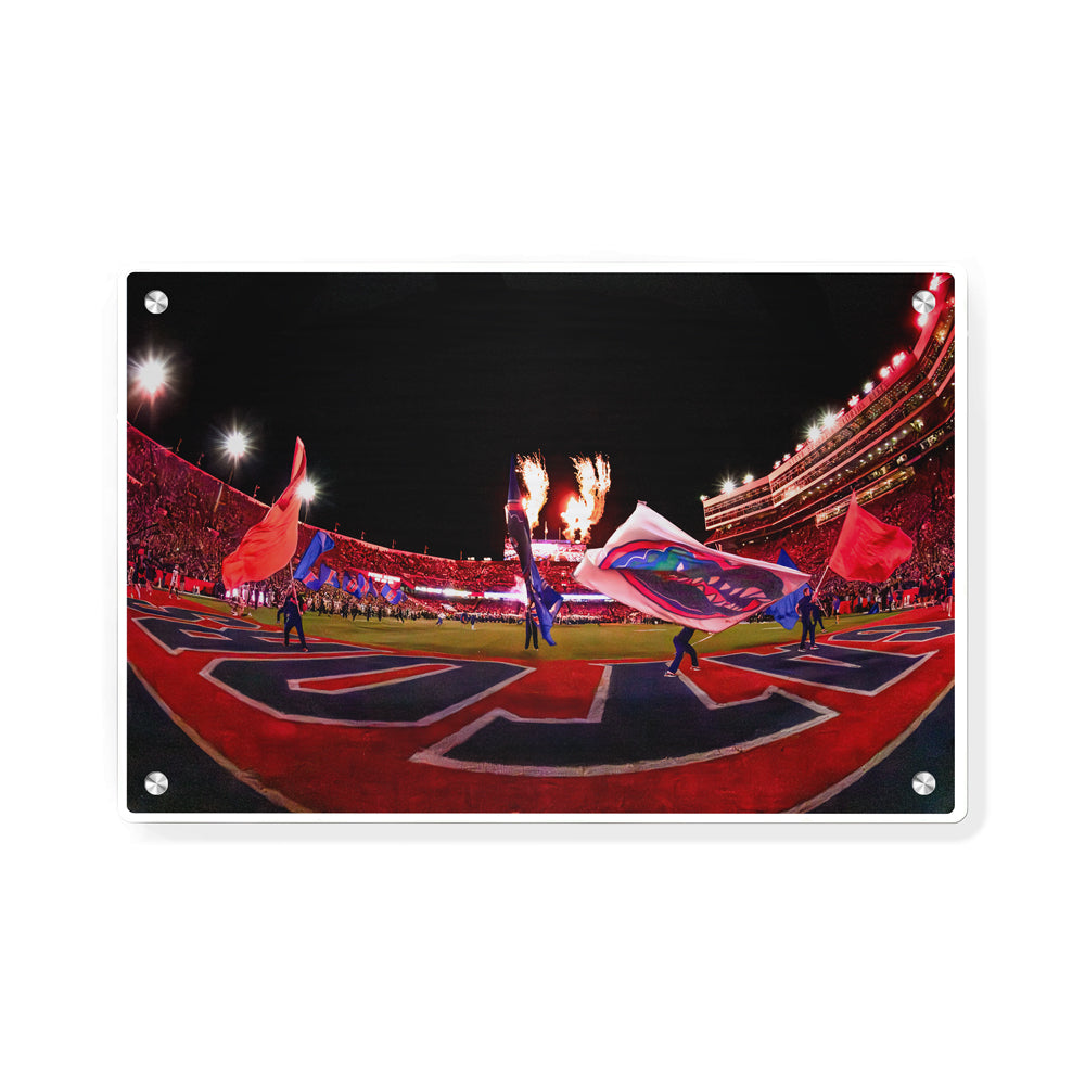 Florida Gators - Enter Gators - College Wall Art #Canvas
