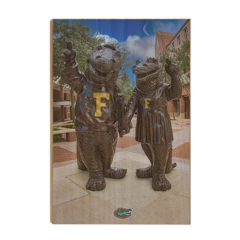 Florida Gators - Albert and Alberta - College Wall Art #Canvas