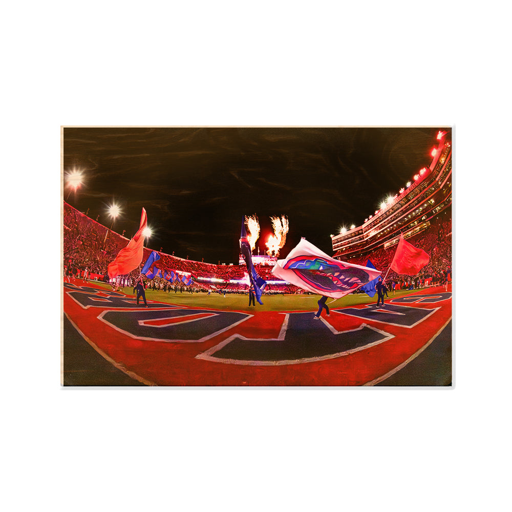 Florida Gators - Enter Gators - College Wall Art #Canvas