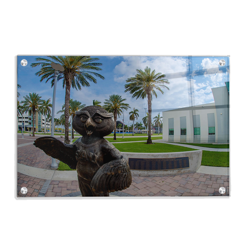 Florida Atlantic Owls - Welcome to Florida Atlantic - College Wall Art #Canvas