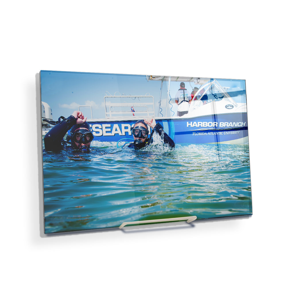 Florida Atlantic Owls - Harbor Branch Research - College Wall Art #Canvas