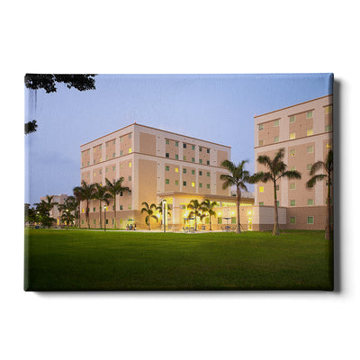 Florida Atlantic Owls - Tropical Campus - College Wall Art #Canvas