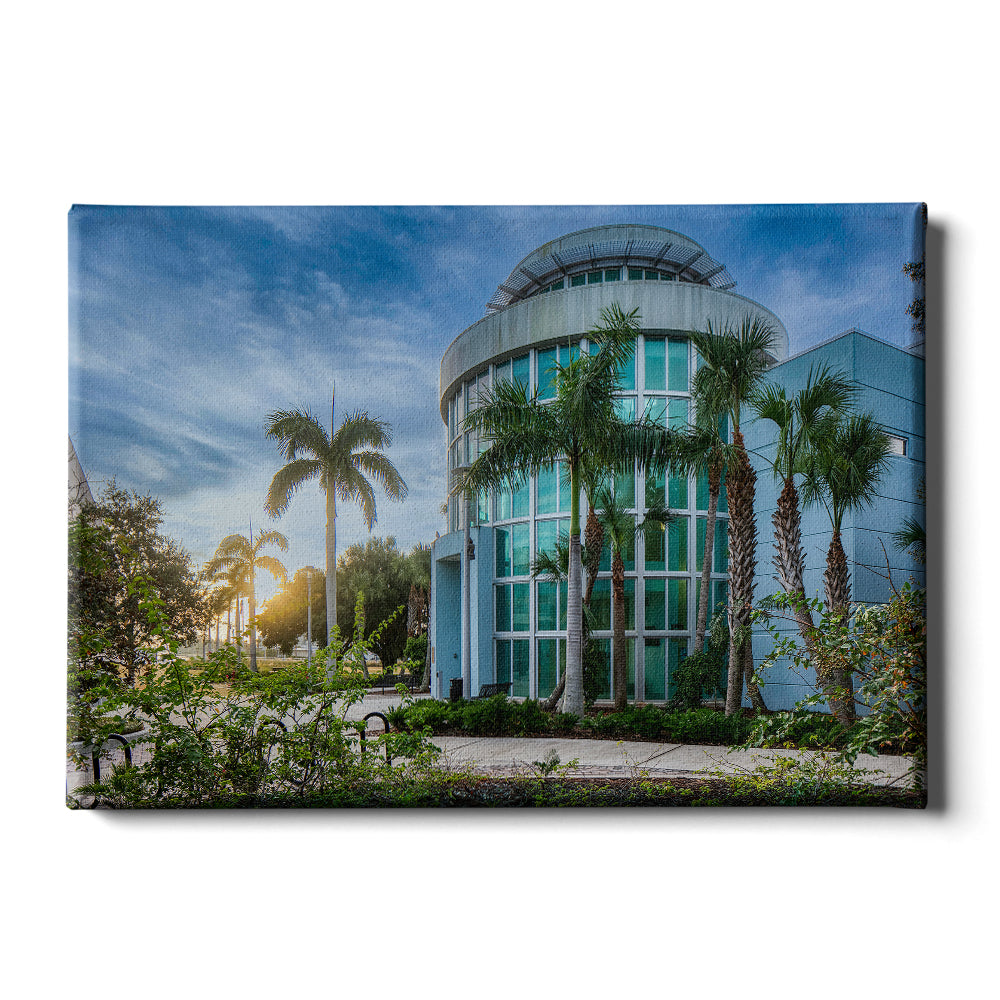 Florida Atlantic Owls - Harbor Branch - College Wall Art #Canvas