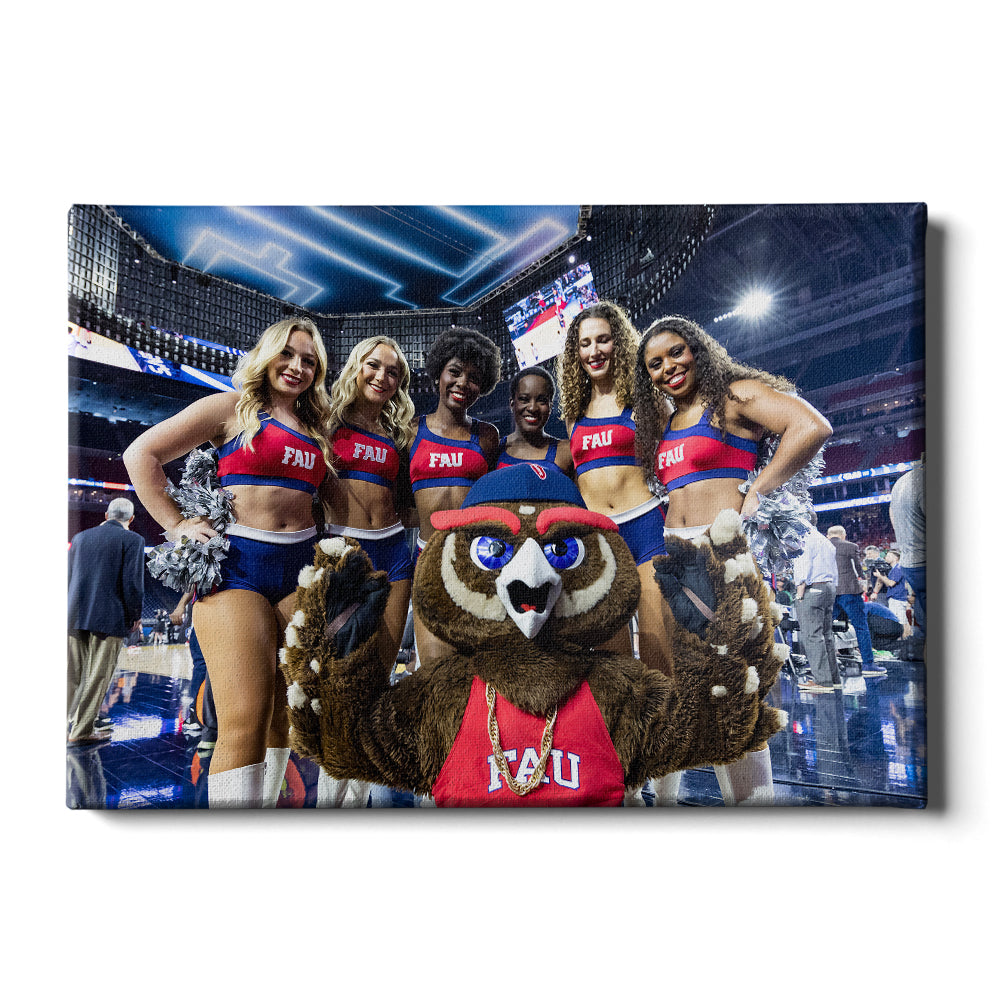 Florida Atlantic Owls - FAU Owl - College Wall Art